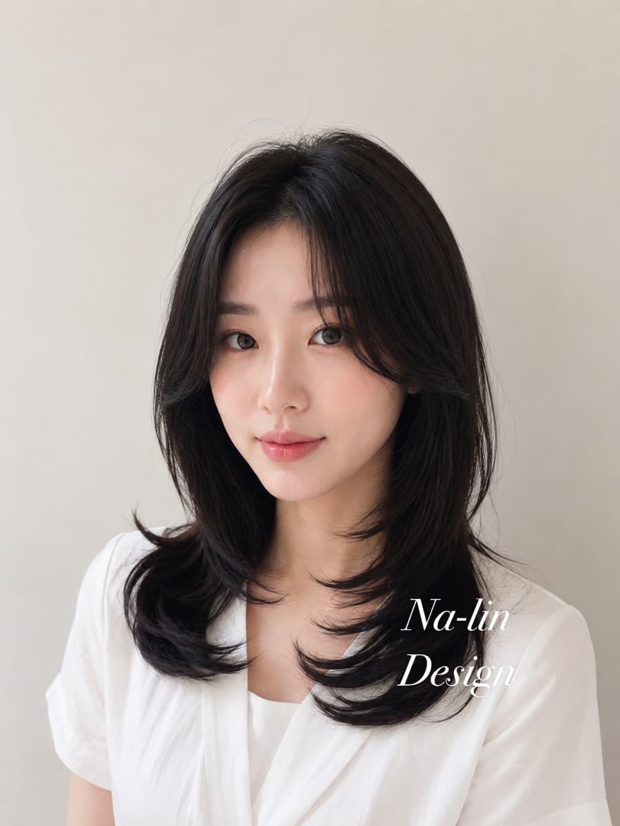 黑髮層次剪髮 · JUNO HAIR 汝矣島KBS別館店